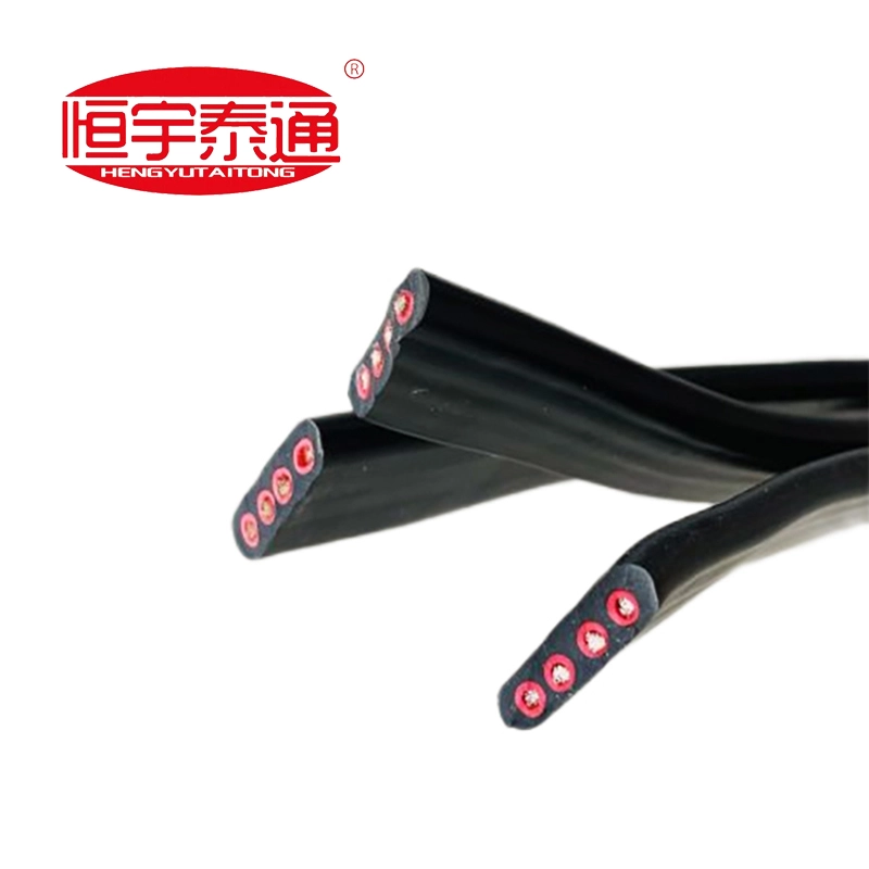 நெகிழ்வான பிளாட் கேபிள்கள் NBR PUR PVC TPE TPU